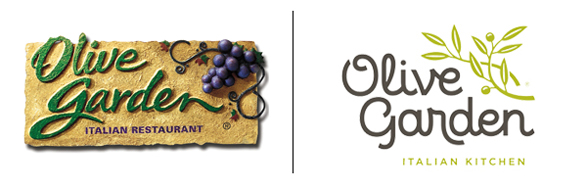 Olive Garden logo redesign